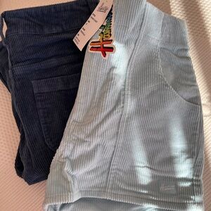 Hammies Women's Corduroy Shorts - Light Blue